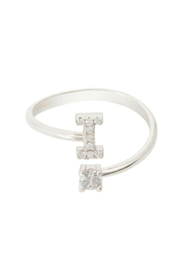 Initial Ring Silver I - LATELITA Rings