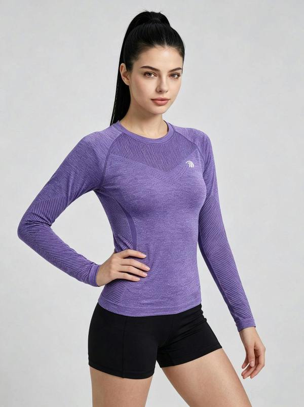 Anniou Women's Long Sleeve Fitness Top