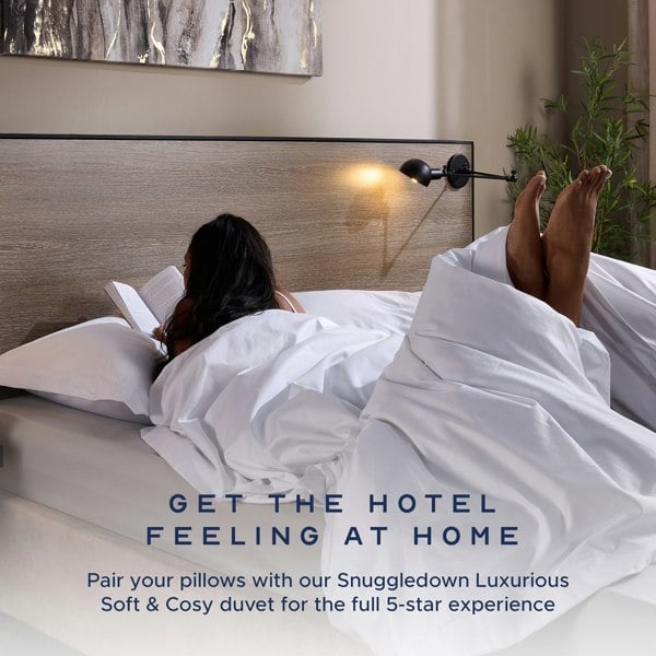Snuggledown Side Sleeper Firm Support Pillow