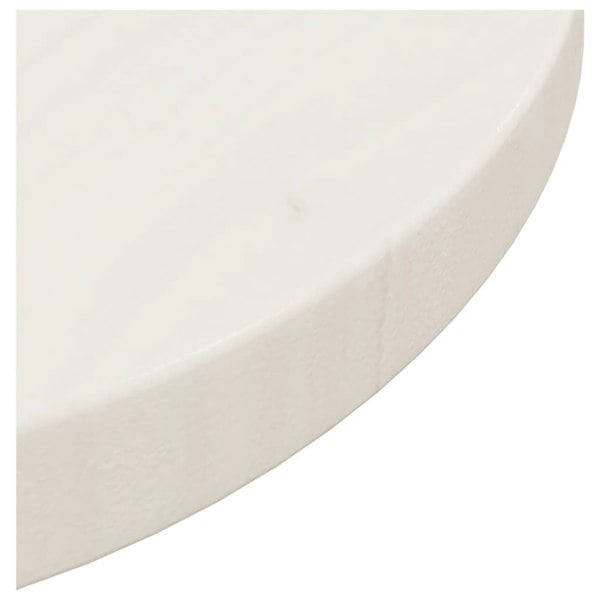 Berkfield Table Top White Ì÷30x2.5 cm Solid Wood Pine