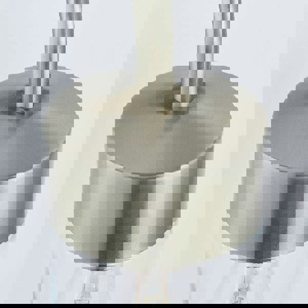 IP44 Outdoor Wall Light Brushed Stainless Steel & Glass Shade Nautical Lantern Loops