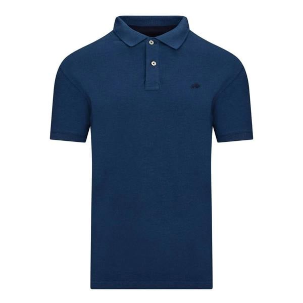 Raging Bull Mens Classic Organic Polo Shirt - Denim
