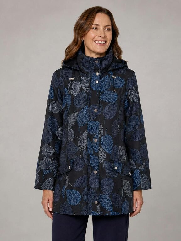 TIGI Leaf Print Coat