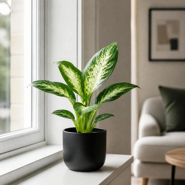 Dieffenbachia Compacta Dumb Cane 12cm Pot Plants By Post