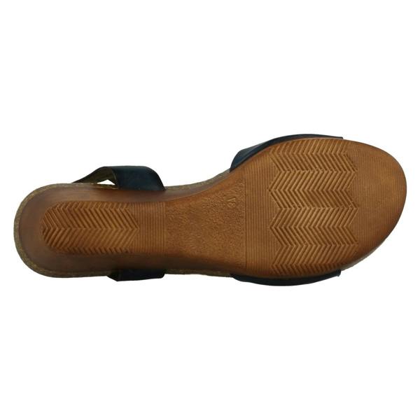 Down to Earth Ladies Down To Earth Mid Wedge Mule Sandals