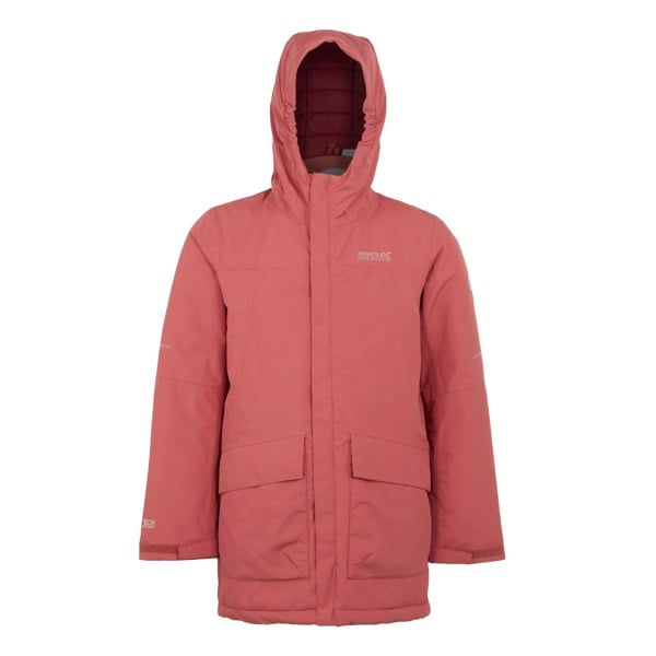 Regatta Childrens/Kids Farbank Ski Jacket - Mineral Red/Rumba Red