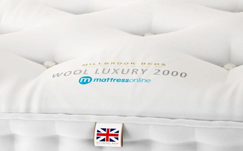 Millbrook Wool Luxury Ortho 2000 Pocket Mattress