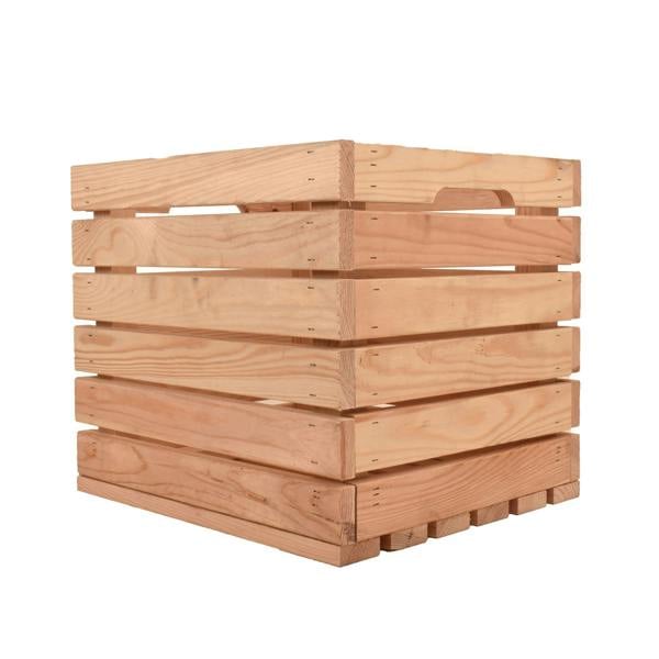 Snowdon Timber Wooden Storage Crate (L) 37.5cm (W) 33cm (H) 32.5cm