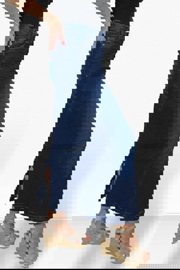 Paulo Due Women's Denim Maxi Skirt