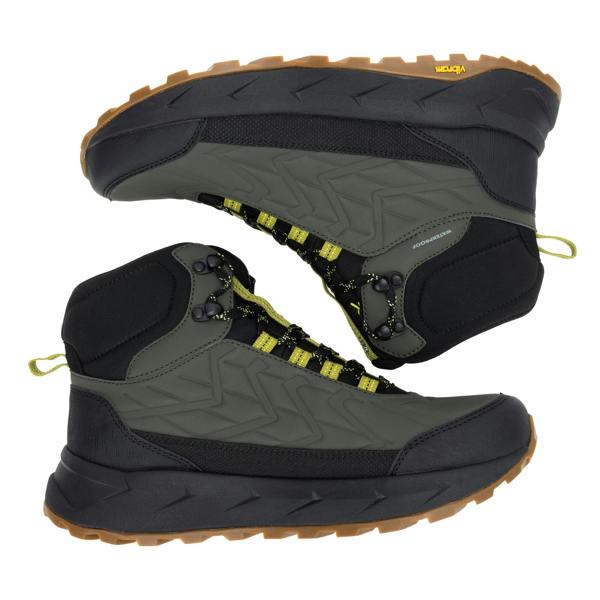 Regatta Mens Onyx Mid Cut Walking Boots - Dark Khaki/Cypress Green - 