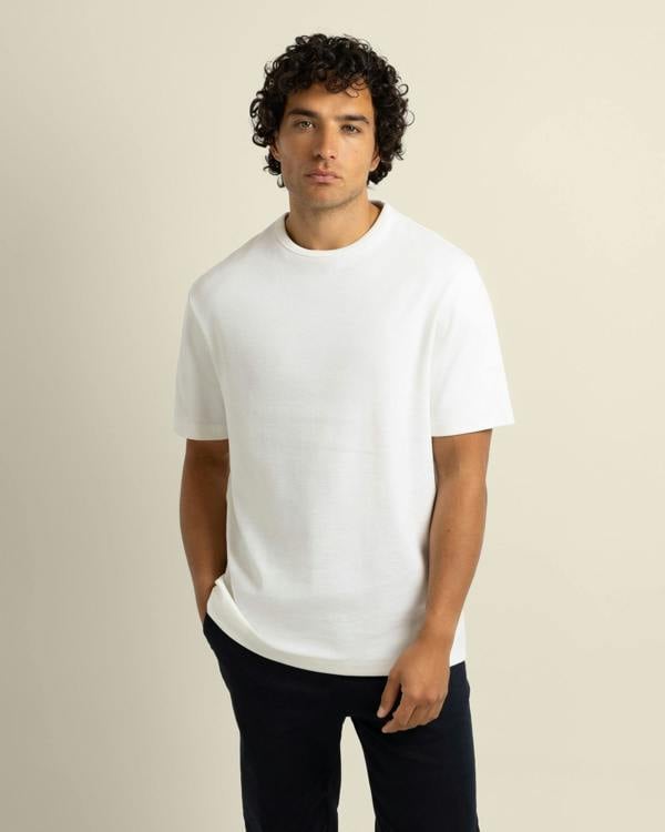 Larsson & Co Arvid - Ribbed T-Shirt
