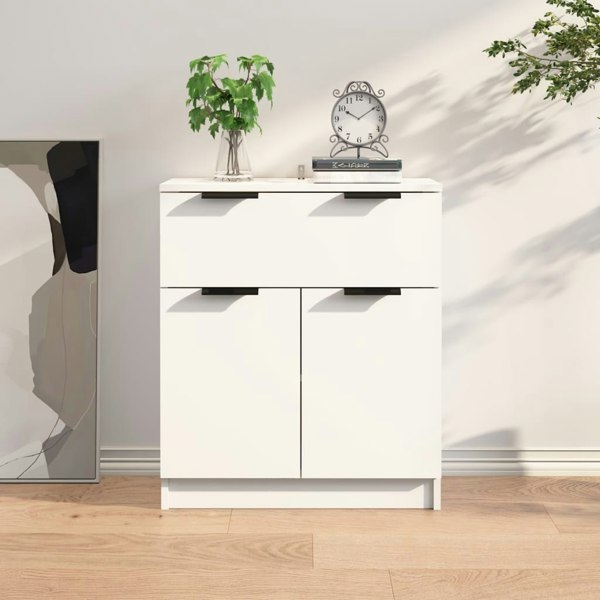 Berkfield Sideboard White 60x30x70 cm Engineered Wood