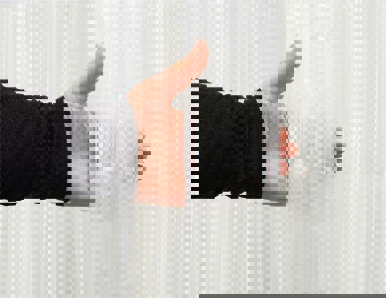 Cheetah Shimmer Tinsel Curtain, 2M x 1M White