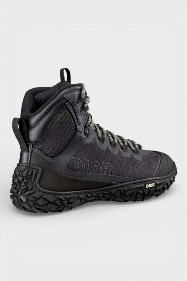 Dior B28 Hiking Boot Mesh Black