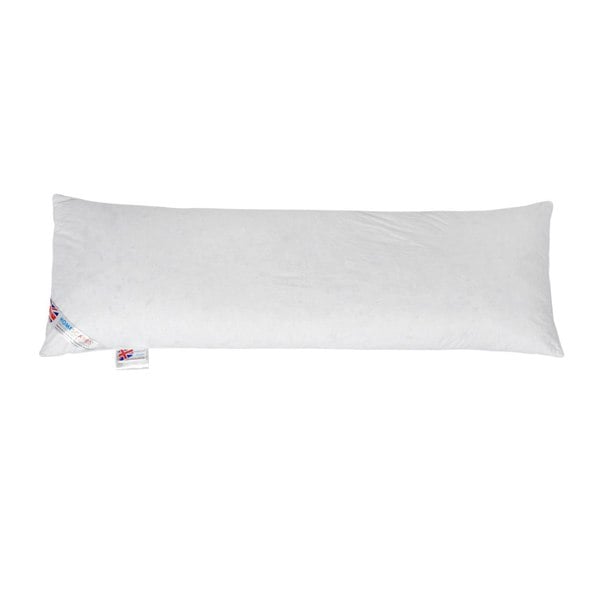 HOMESCAPES Duck Feather and Down Body Pillow Extra Large
