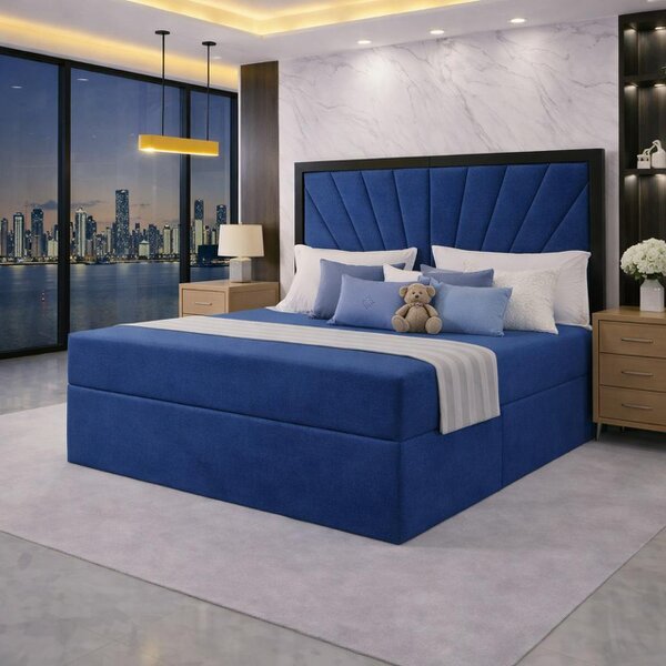 Great British Beds Mercer Contrast Border Divan Bed