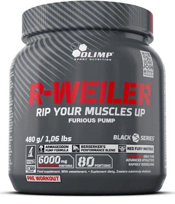 Olimp Nutrition R-Weiler, Red Punch - 480g