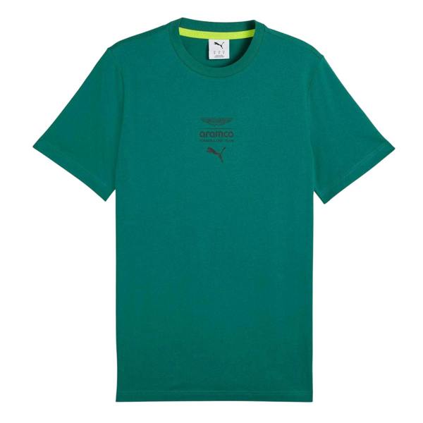 Puma Mens Motorsport Aston Martin F1 Logo T-Shirt - Green - 