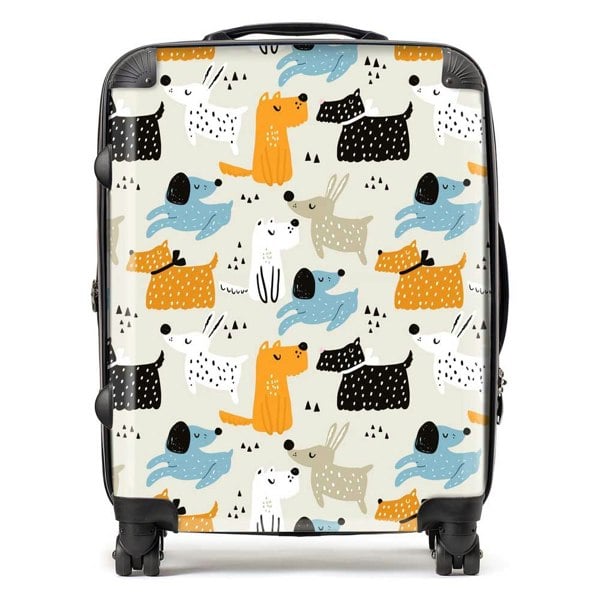 Warren Reed Hand Drawn Dogs Suitcase