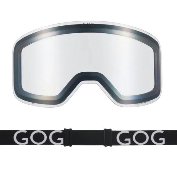 GOG Eyewear Unisex Olympia UV400 Ski Snowboard Goggles with Magnetic Anti-Fog Double Lens
