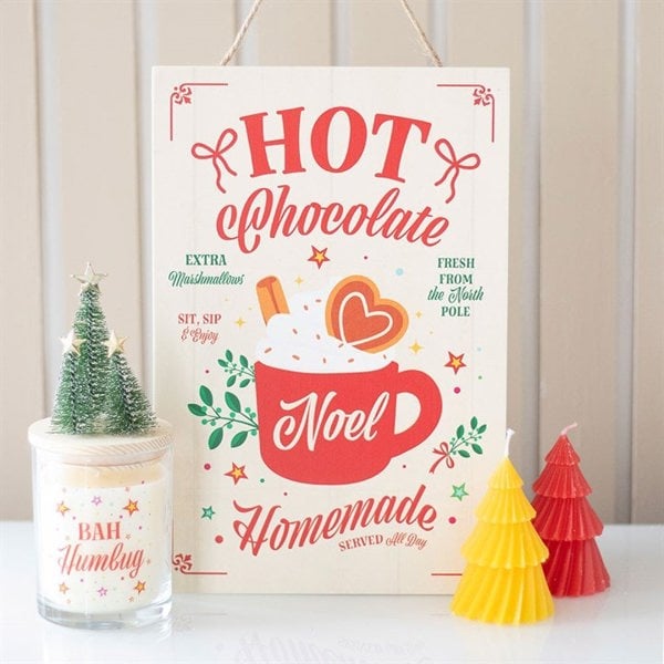 Serano Homemade Hot Chocolate Hanging Sign