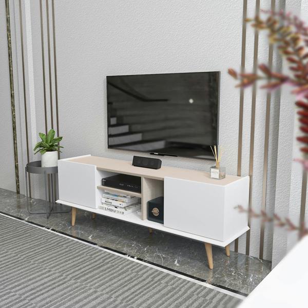 Decorotika Ekvador Modern TV Stand TV Cabinet for TV's up to 65"