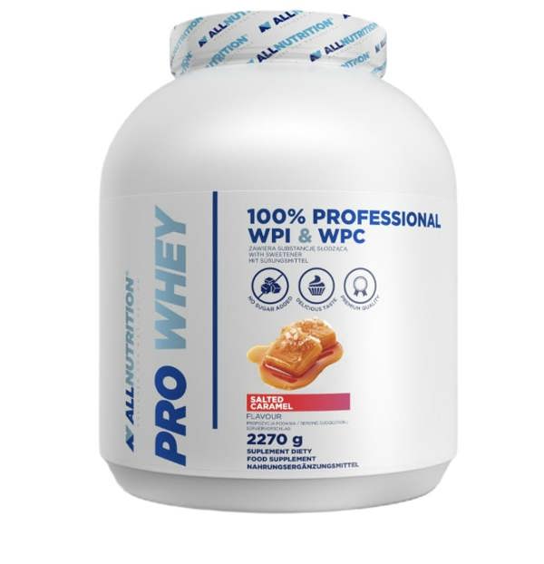 Allnutrition Pro Whey, Salted Caramel - 2270g