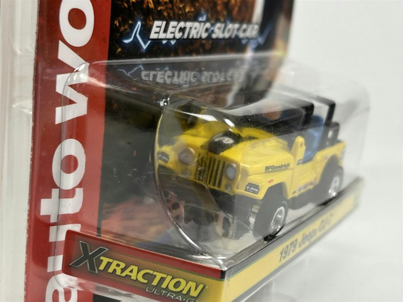 Auto World Slot Cars 1979 Jeep CJ-7 #27 HO Scale Slot Car X Traction Rally Auto World SC380-3