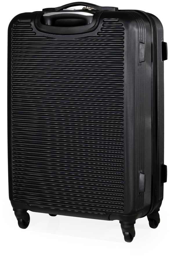 Pierre Cardin Harley Ultra Strong ABS Luggage Hard Sided Travel Suitcase 4 Wheels