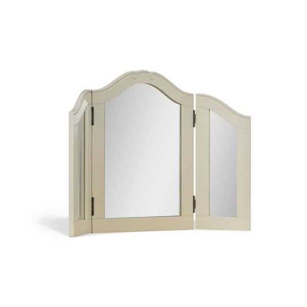 Statement Furniture Juliette 3-Way Dressing Table Mirror, Wooden Frame Tabletop Mirror