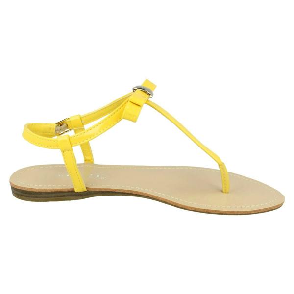 Spot On Ladies Spot On Open Toe Sandals