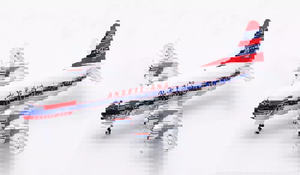 InFlight200 Ansett Ana Lockheed L-188A Electra VH-RMB With Stand 1:200 Scale Inflight200 IF188AN0924P