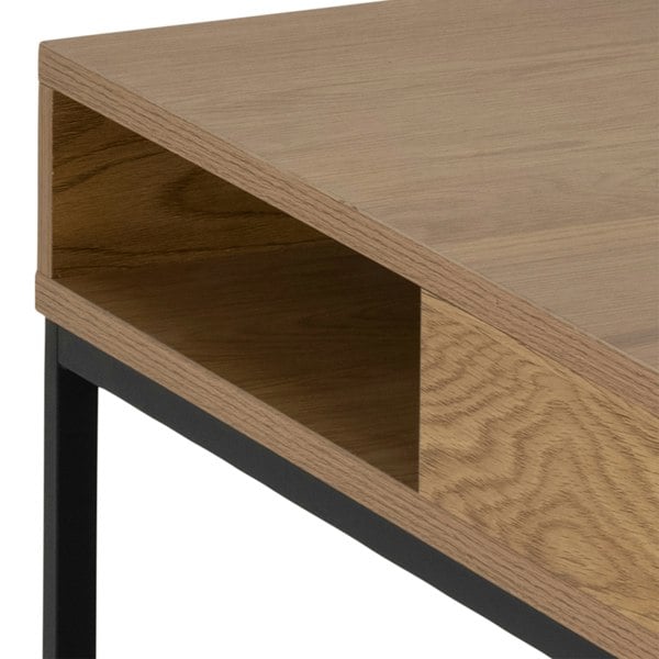 Furniture To Go Willford Coffee Table in Oak & Black