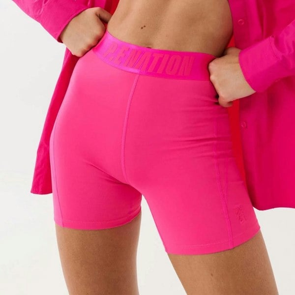 P.E Nation PE Nation Womens Intuitive Bike Short in Pink