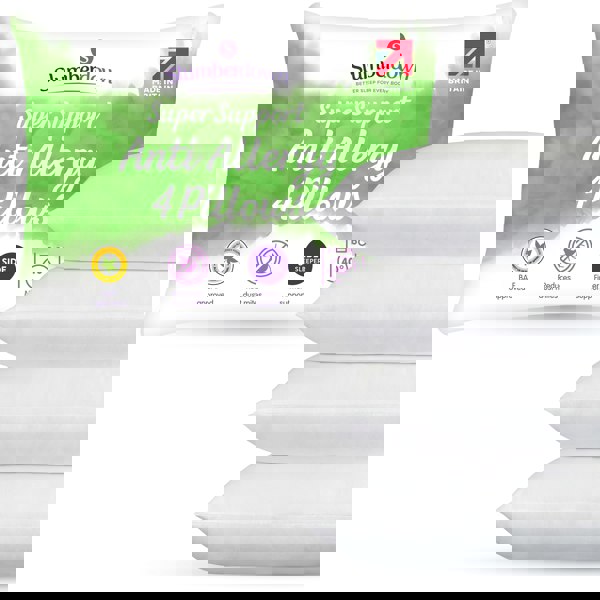 Slumberdown Anti Allergy Firm Support Pillow