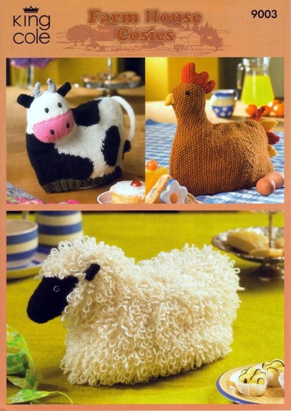 King Cole Merino Knitting Pattern 9003 - Advanced