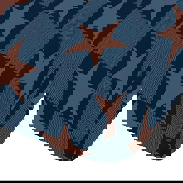 Catherine Lansfield Stars And Check Fitted Sheet Blue