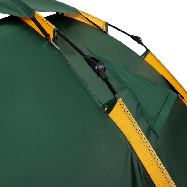 Regatta 3 Person Pop Up All-In-One Pitching Instant Tent - Green Pastures