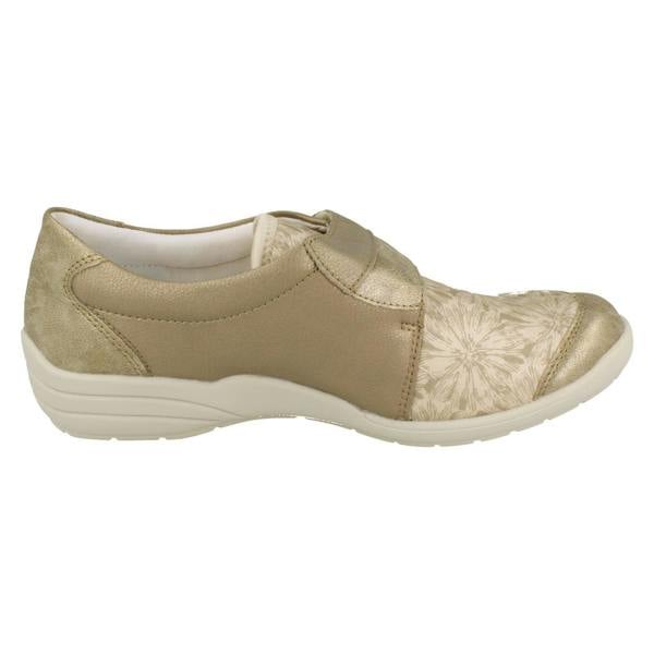 Remonte Ladies Remonte Hook And Loop Wide Fitting Shoes R7600
