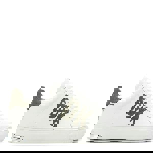 DKNY Womens/Ladies Abeni Lace Up Trainers - White - 