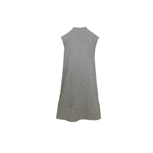 Frock Tales Sleeveless Quest Longline Over Vest - Grey Marl