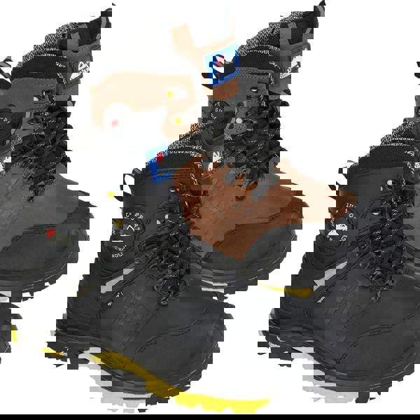 Himalayan Mens 6" Vibram Side-Zip Safety Non-Metallic Ankle Boots