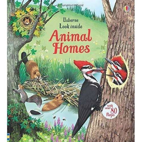 Look Inside 6 Book Set - Space, Animal Homes, Our World, Seas & Oceans, Jungle, Nature