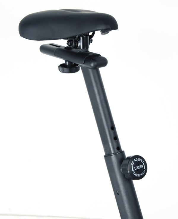 Strongology SCORPION Assault Bike – Compact Home Fitness Stationary Bike for Full Body Workouts with Smooth Fan Resistance and LCD Display