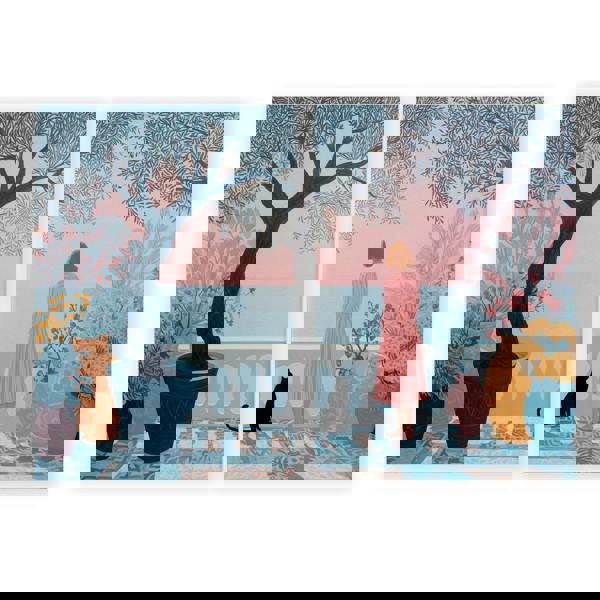 Wall Decor Hallway | Set of 2 Italian Lifestyle Wall art Prints