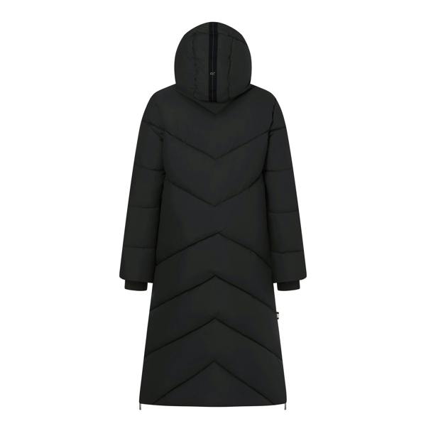 Regatta Womens/Ladies Merida Long Length Padded Jacket - Black