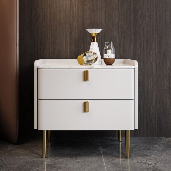 Ana Bedside Table-Ritconcept-White-45cm-Rit Concept