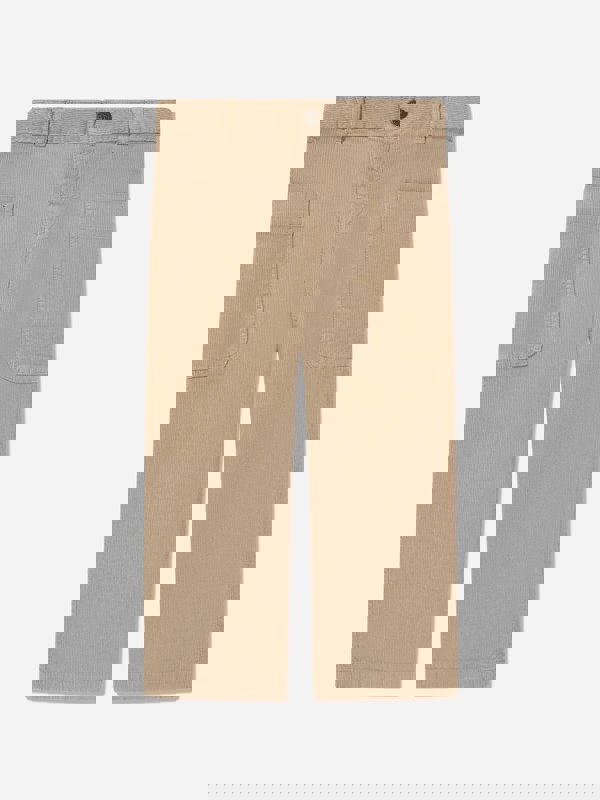 Bonpoint Girls Looping Trousers in Beige