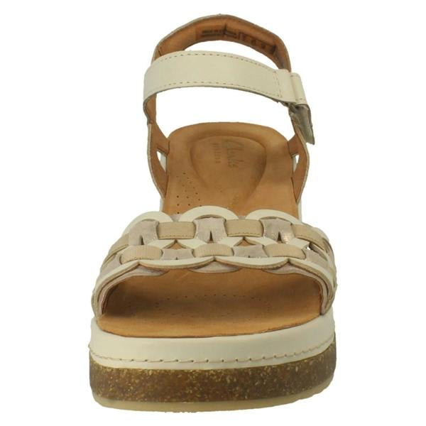 Clarks Womens Clarks Wedge Sandals Kassanda Bar
