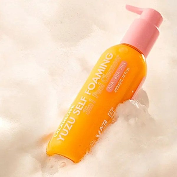 LALARECIPE Yuzu Self Foaming 3-in-1 Cleanser 200ml